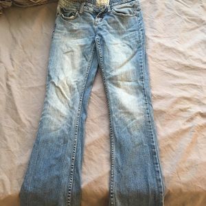 American rag bootcut jeans